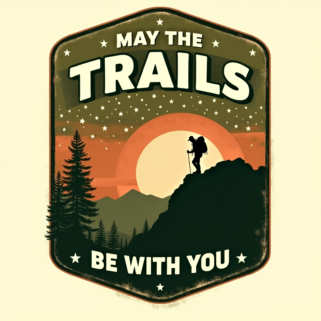 Star Wars Hiking Shirt May The Trails Be With You Hoodie