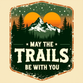 Star Wars Hiking Hoodie – May The Trails Be With You Outdoor Tee