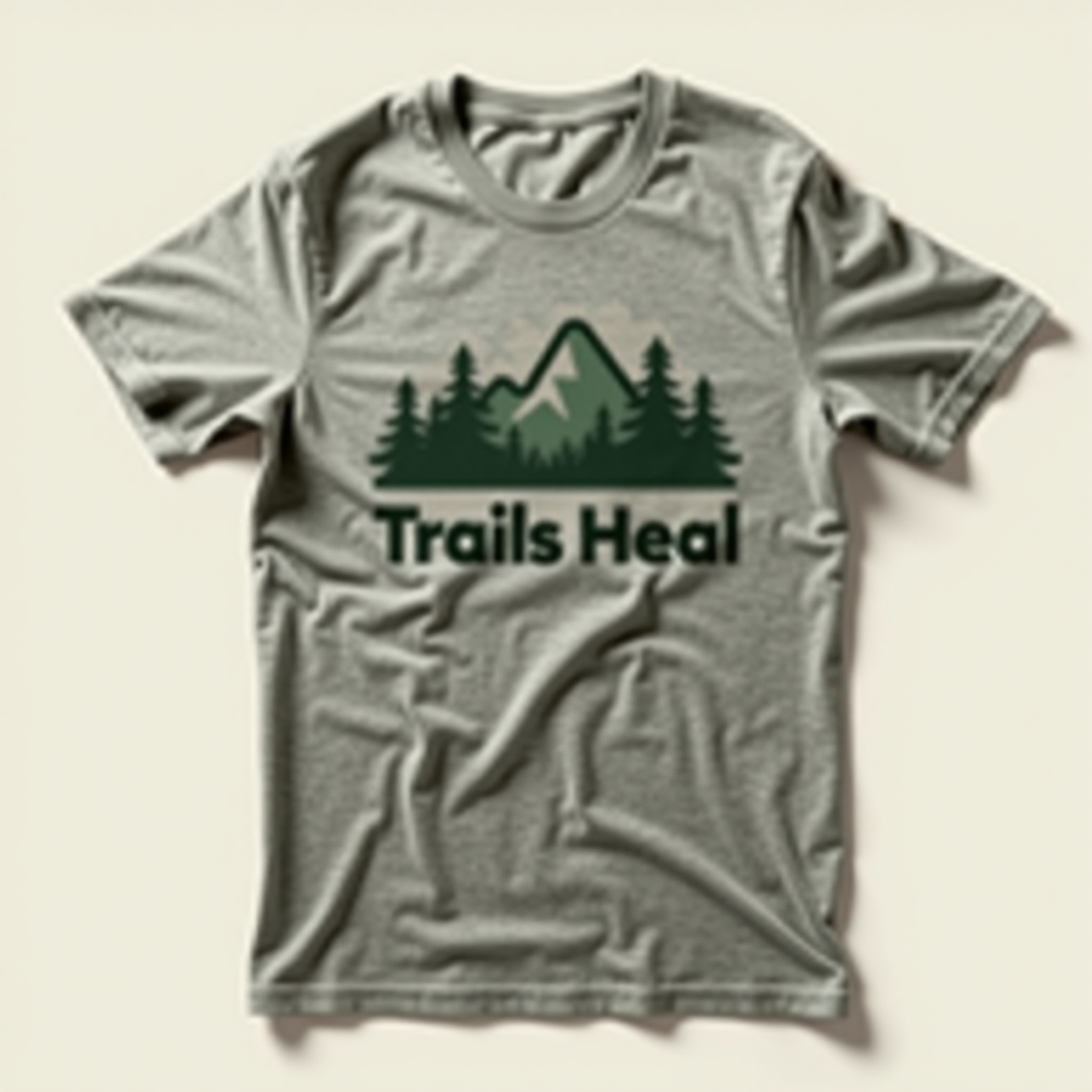 Nature Is My Therapy Shirt | Trails Heal Mental Health Hiking Tee